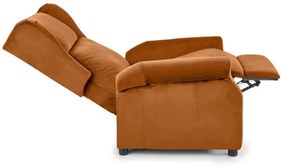 Fotoliu reglabil RELAXA, maro