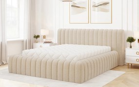 Pat lemn masiv Carilla 140/160/180x200 cm Personalizabil - 180x200