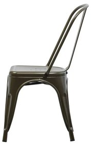 Scaune de dining verde din metal 2 buc Afternoon – vtwonen