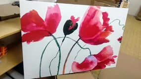 Tablou flori de mac inedite