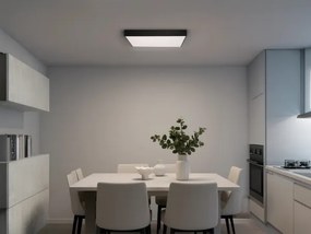 Plafonieră LED/215W/230V 3000/4000/6500K 80x80 cm neagră