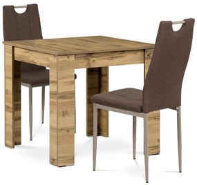 Set mobilier sufragerie Banzer (stejar wotan + maro) (pentru 2 persoane). 1120652