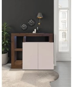 Comodă LENOR cașmir/stejar