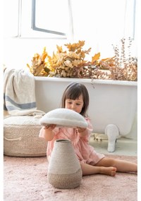 Coș de jucării pentru copii bej din material textil ø 23x27 cm Mushroom – Lorena Canals