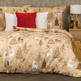 Lenjerie de pat din flanel 4Home Festive, 220 x200 cm, 2 buc. 70 x 90 cm, 220 x 200 cm, 2 buc. 70 x 90 cm