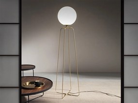 Lampadar, Lampa de podea eleganta design minimalist Golden