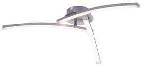 Plafoniera LED moderna design slim TANSY 18W 67098-18 GL