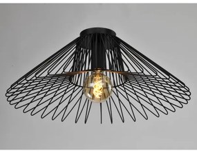 Plafonieră ONLI DUCCIO 1xE27/22W/230V d. 60 cm negru