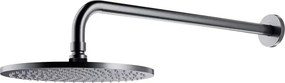Para de dus cu suport fix Omnires Slimline nichel
