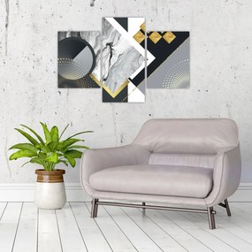 Tablou - Colaj texturat (90x60 cm)