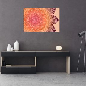 Tablou - Mandala artă (90x60 cm)