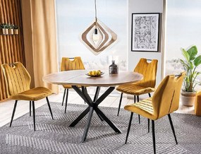 Masa extensibila de dining GASTON 100(135)X100 cm, decor stejar artisan