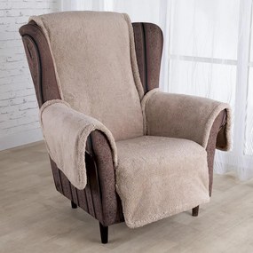 Cuverturi de lux cu BLĂNIŢĂ fotoliu - şezut 57 cm