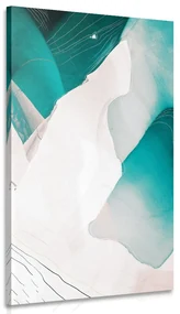 Tablou abstracție modernă albastră