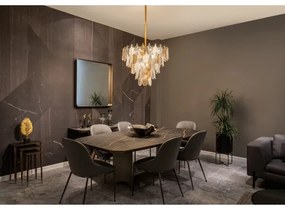 Lustră pe lanț MAXLIGHT P0417 ARWENA 7xE14/40W/230V d. 50 cm auriu