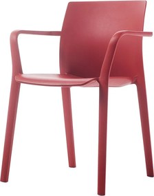 Klia lemn masiv – Scaun monobloc cu 4 picioare si brate