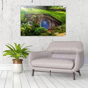 Tablou - Orasul Hobitin (90x60 cm)