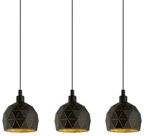 Eglo 97846 - Lustră pe cablu ROCCAFORTE 3xE14/40W/230V