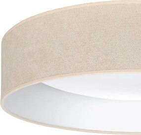 Brilagi-LED Lampă LED dimabilă 24W/230V, 3000–6000K, Ø 45 cm, crem (WT) + telecomandă
