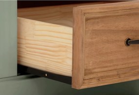 Comodă TV verde-deschis din lemn de pin 160x50 cm Selma – Støraa