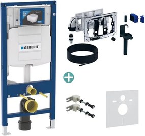 Pachet Geberit rezervor incastrat Duofix Sigma cu Kit Geberit DuoFresh cu declansare automata cromat lucios