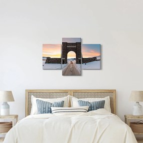 Tablou cu poarta, Yellowstone (90x60 cm)