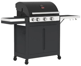 Barbecook BC-GAS-2036 Stella 3201 grătar pe gaz cu depozitare, arzător lateral, 174x59x119cm