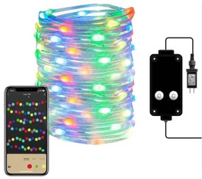 Immax NEO 07736L-LED RGB bandă exterioară 8,4W/230V 16m IP44 Wi-Fi Tuya