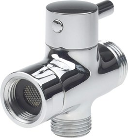 Comutator de dus, pentru coloane de dus, 2 functii, crom Deante