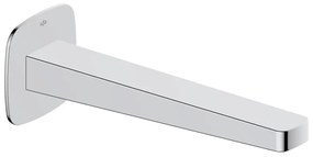 KFA Armatura MALAGA l. 836-007-00 - Pipă pentru montaj încastrat, crom