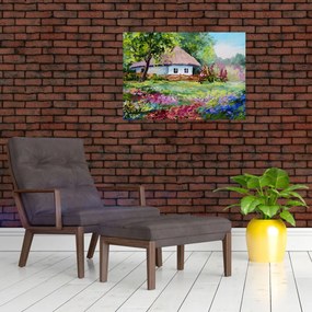 Tablou - Cabană (70x50 cm)