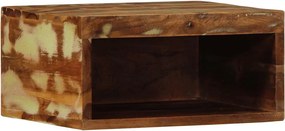 vidaXL Dulap TV montat pe perete 40x30x19 cm, lemn masiv reciclat