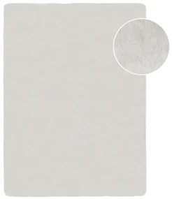 Blană albă sintetică 200x290 cm Ivy Luxury Fur – Flair Rugs
