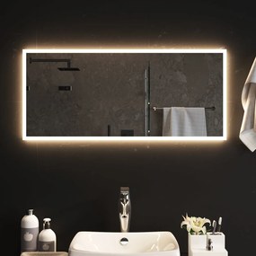 Oglinda de baie cu LED, 90x40 cm 1, 90 x 40 cm