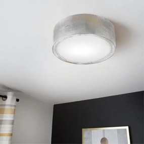 Brilagi - Plafonieră PINO 1xE27/15W/230V pin/argintiu Ø 27,5 cm