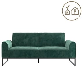 Canapea extensibilă verde 217 cm Adley - CosmoLiving by Cosmopolitan