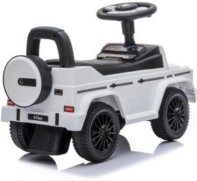 Bicicletă fără pedale Mercedes G350d alb/negru