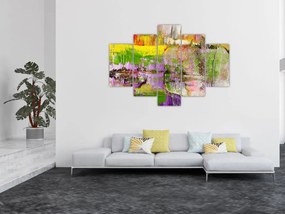 Tablou cu abstracție - pictura (150x105 cm)