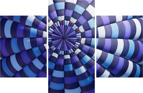 Tablou cu structura balonului zburător (90x60 cm)