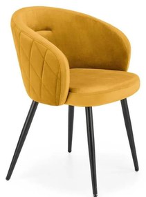 Scaun de masă CALMURE galben