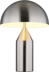 Veioza/Lampa de masa moderna ATOMA nickel