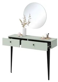 Consola Cato Verde Salvie, 105 Cm