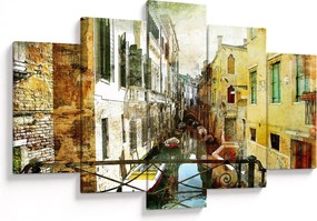 Tablou - Strada din Veneția (150x105 cm)