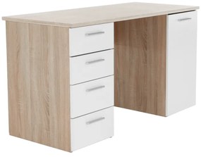 Birou EUSTACH Stejar Sonoma/Alb