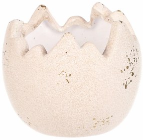 Vase de ceramică pentru flori Coajă în picioare,13 x 13 x 11 cm