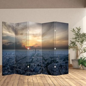 Paravan - Paris din înâlțime (210x170 cm)