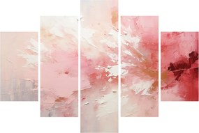 Tablou - Abstract roz (150x105 cm)