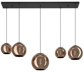 Lustră pe cablu Eglo 390388 CORDOBA 5xE27/40W/230V cupru