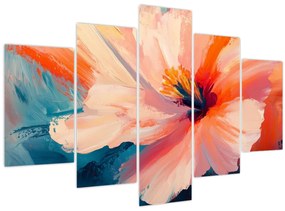 Tablou - Floare pictată (150x105 cm)