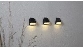 Set de 3 lămpi de perete solare LED Star Trading Wally, înălțime 7,5 cm